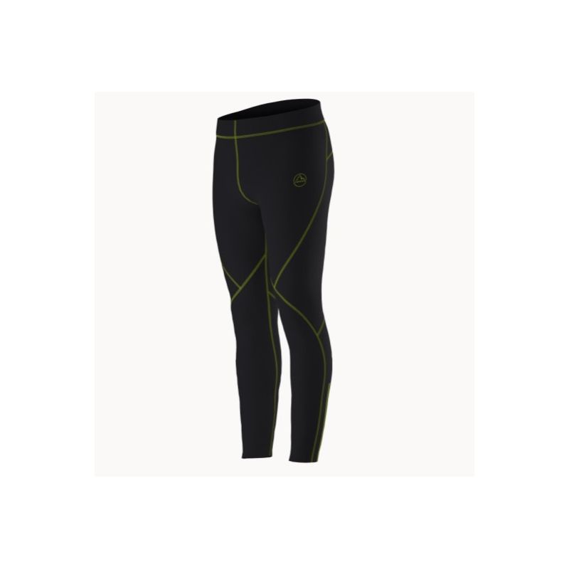 Pantaloni da uomo La Sportiva Instant (Black/Lime Punch)
