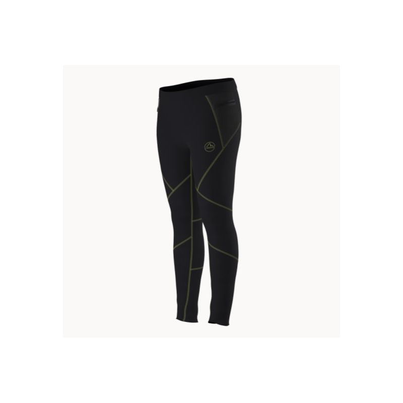 Bukser til kvinder La Sportiva Primal (Black/Green Banana)