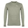 T-shirt uomo a maniche lunghe Salewa PUEZ MELANGE DRY (shadow melange)
