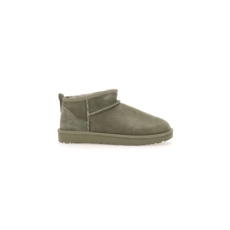 Bottines hiver Ugg Classic Ultra Mini (moss green) femme
