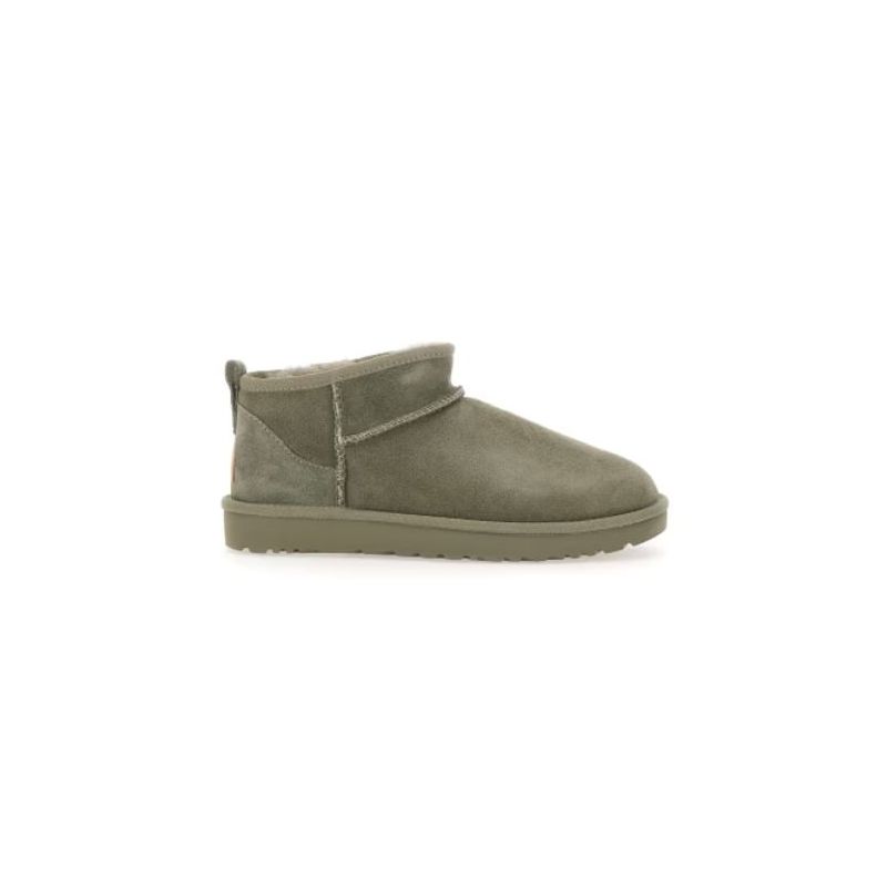 Vinterstøvler til kvinder UGG Classic Ultra Mini (mosgrøn)