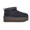 Støvler UGG CLASSIC ULTRA MINI PLATFORM til dame (marineblå)