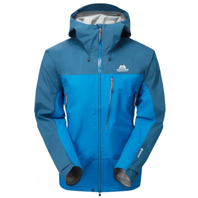 Hardshell jacket MOUNTAIN EQUIPMENT Makalu jacket (Mykonos Blue/Majolica Blue) Man