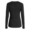 SALEWA PUEZ MELANGE DRY W L/S TEE (black out melange)