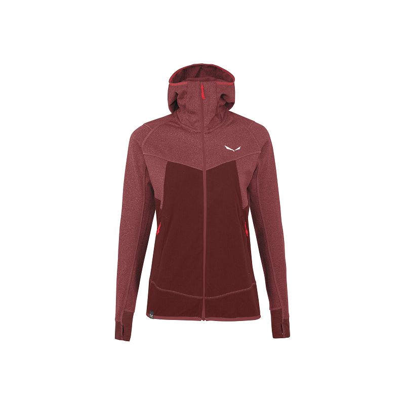 SALEWA PUEZ HYBRID PL W FZ HDY (syrah melange)