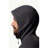 JACK WOLSKINS BAISELBERG HOODED FZ M BLACK (Black)