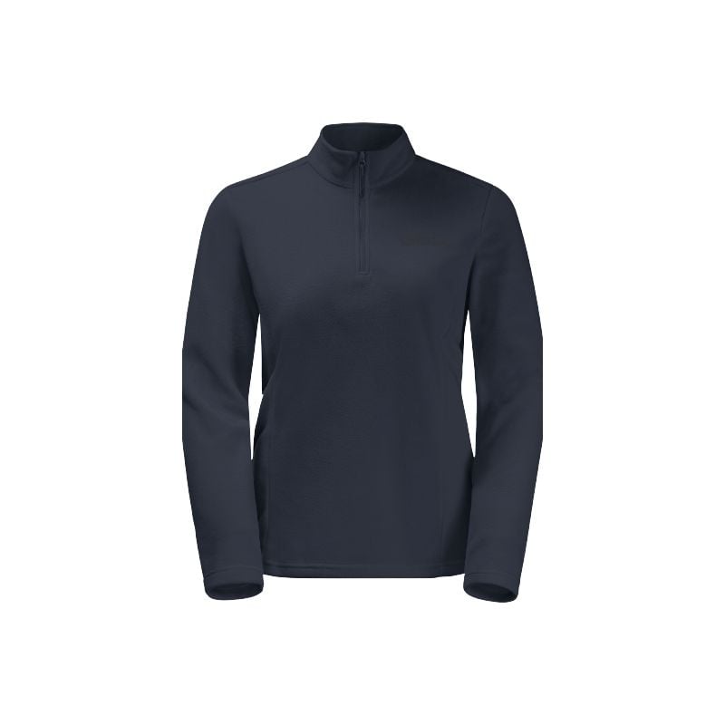Polaire demi zip JACK WOLSKIN TAUNUS HZ (Graphite) Femme