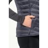 JACK WOLSKINS PASSAMANI DOWN VEST W DOLPHIN (Dolphin)