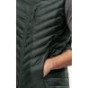Doudoune sans manches JACK WOLSKINS PASSAMANI DOWN VEST (Black Olive) Homme