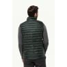 Doudoune sans manches JACK WOLSKINS PASSAMANI DOWN VEST (Black Olive) Homme