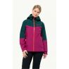 JACK WOLSKINS ALPSPITZE TOUR 3L JKT skitouringjakke til kvinder (New Magenta)