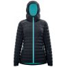 CAMP NIVIX LIGHT JACKET LADY Black / Sky blue (BLACK / SKY BLUE)