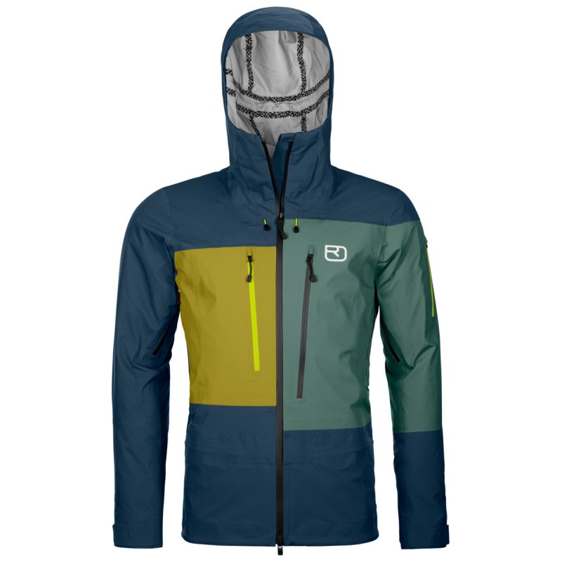 Giacca freeride da uomo Ortovox 3l Deep Shell Jacket (Deep Ocean)