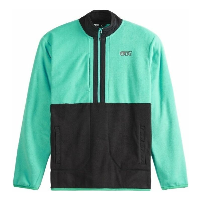 Picture MATHEW 1/4 FLEECE (B Musta-Spectra Green)