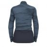 Odlo BL TOP cuello de tortuga l/s media cremallera WHISTLER (folkstone gray - india ink)