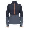 Odlo Mellemlag 1/2 zip DESCENT CW 200 SL (india ink - live wire)