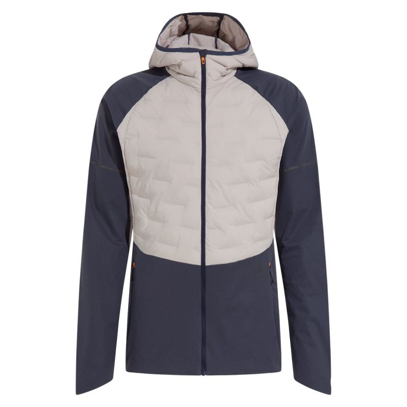 Takki Odlo Takki ZEROWEIGHT INSULATOR (silver cloud - indian ink) Mies