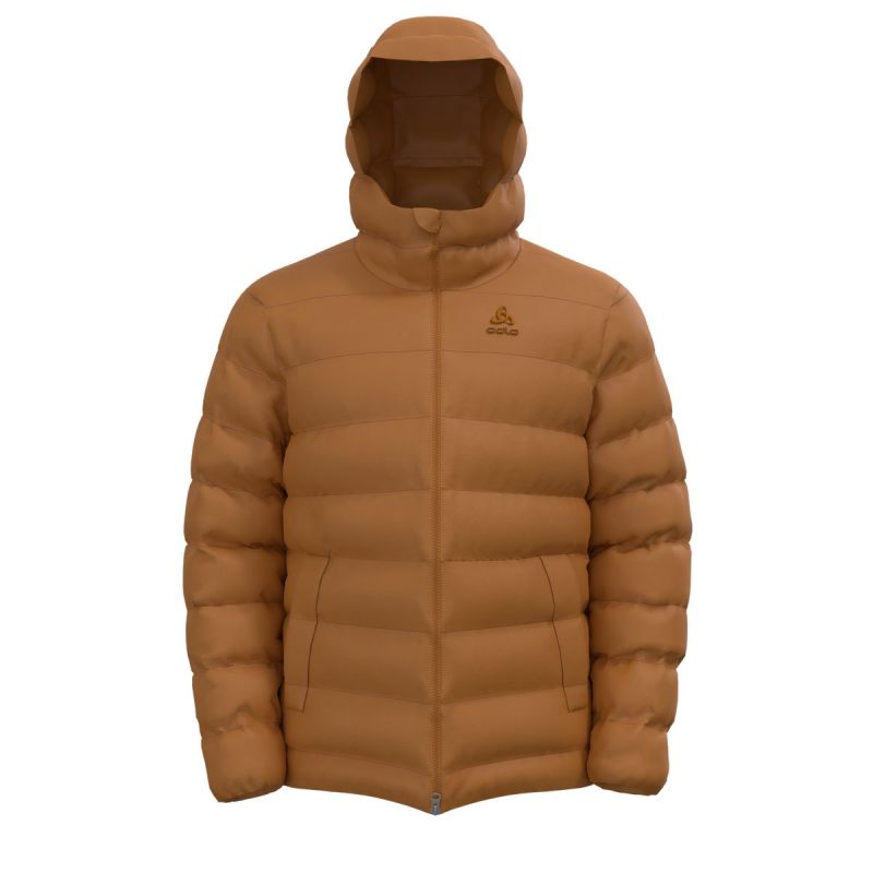 Jakke Odlo Jakke isoleret ASCENT N-THERMIC HOODED (honey ginger) Man