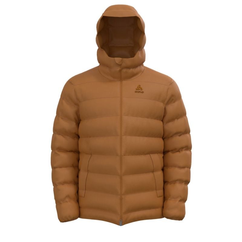 Doudoune ODLO Jacket insulated ASCENT N-THERMIC HOODED (honey ginger) Homme