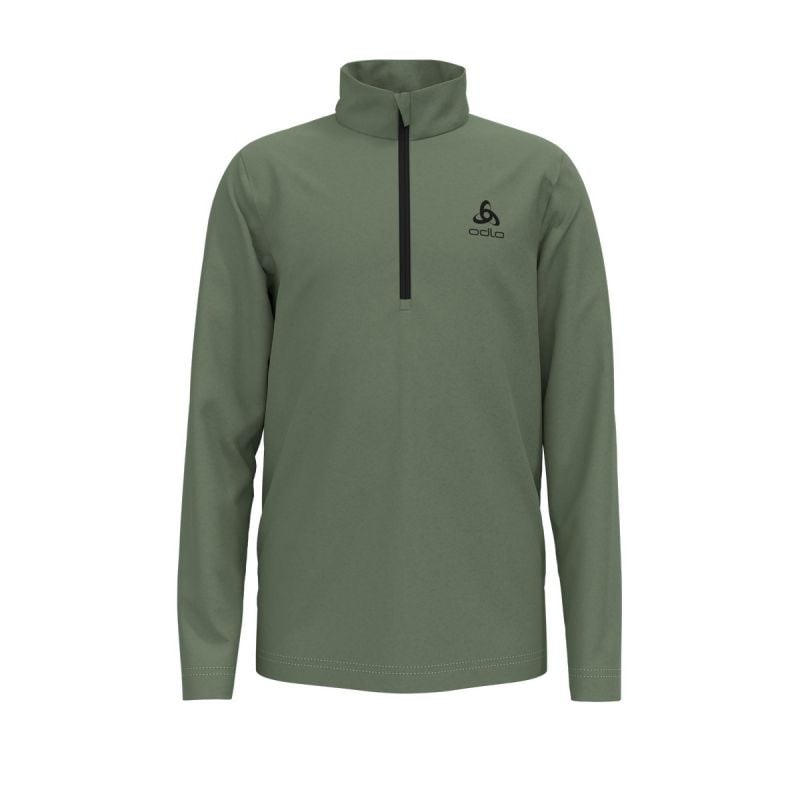 Fleece för barn Odlo Mellanlager 1/2 dragkedja BERRA KIDS (mattgrön)