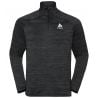 Odlo Mid layer 1/2 zip ESSENTIAL THERMAL (black melange)