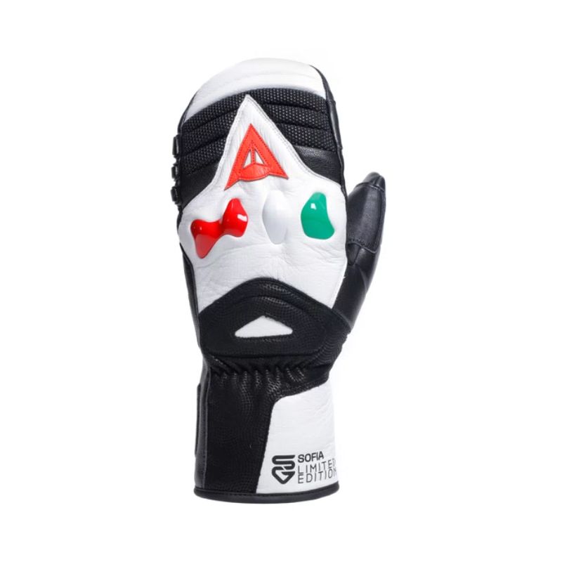 Ski gaiters Dainese ERGOTEK PRO MITTEN SOFIA GOGGIA (WHITE-ITALY)