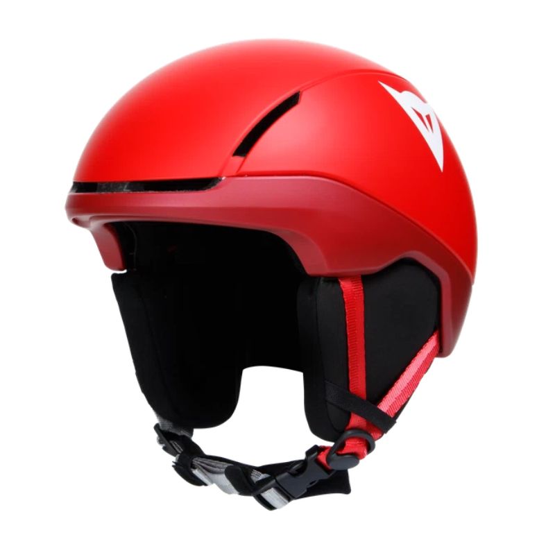 Lasten hiihtokypärä Dainese SCARABEO ELEMENTO (METALLIC-RED/WHITE-LOGO)