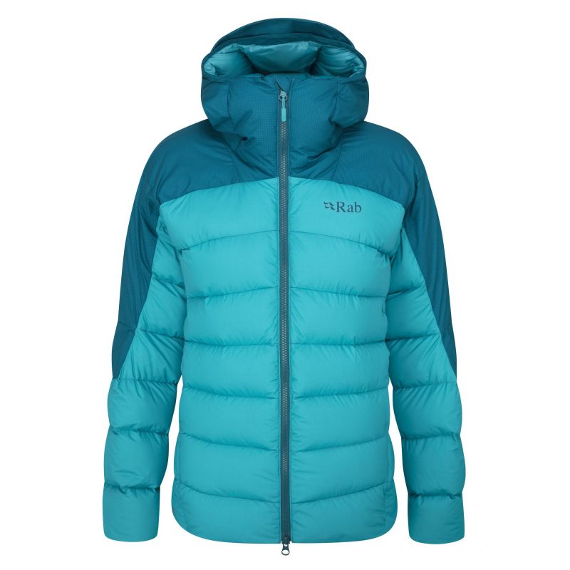 Damesjas Rab Infinity Alpine (Ultramarijn/Aquamarijn)