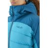 Dunjakke Rab Infinity Alpine (Ultramarin/Aquamarine) kvinne