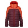 Dame Rab Infinity Alpine (Red grapefruit/Deep heather) jakke