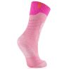 Lasten hiihtosukat SIDAS SOCKS SKI MER JR (vaaleanpunainen/violetti)