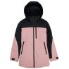 BURTON Women's Lelah 2L Jacket (True Black/Powder Blush)