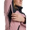 BURTON Women's Lelah 2L Jacket (True Black/Powder Blush)