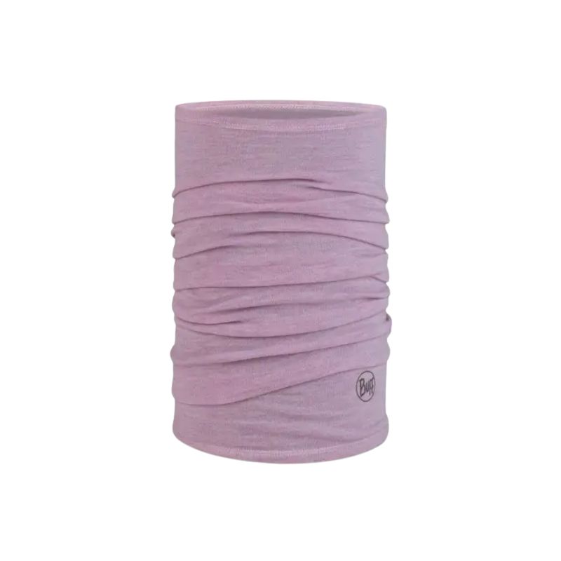 Halsvarmer BUFF Merino Midweight Solid (Melange Lilac Sand)