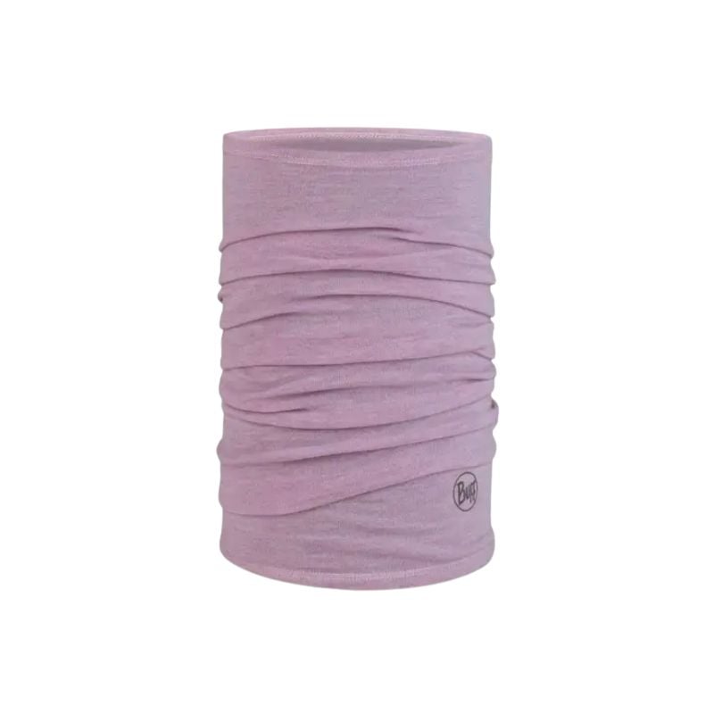 Halsvarmer BUFF Merino Midweight Solid (Melange Lilac Sand)