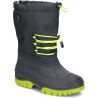 Botas de nieve para niños CMP Kids Ahto WP (BLACK BLUE)