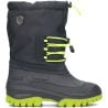 Botas de nieve para niños CMP Kids Ahto WP (BLACK BLUE)