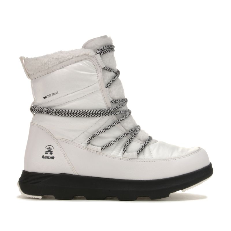 Bottes d'hiver Kamik Lea Pull (White) Femme