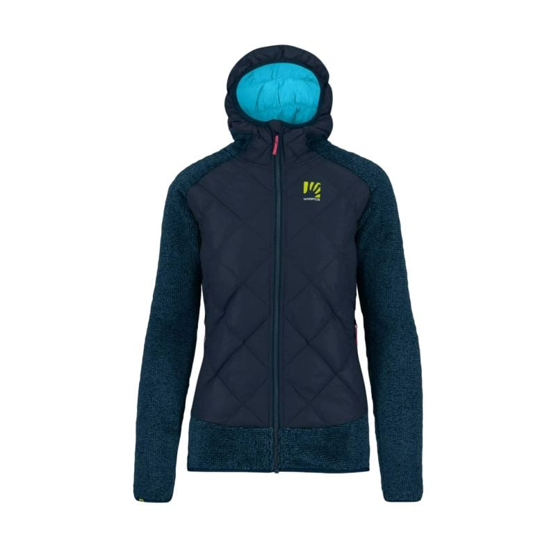 Women's hybrid fleece Karpos MARMAROLE (Vulcan/Midnight)