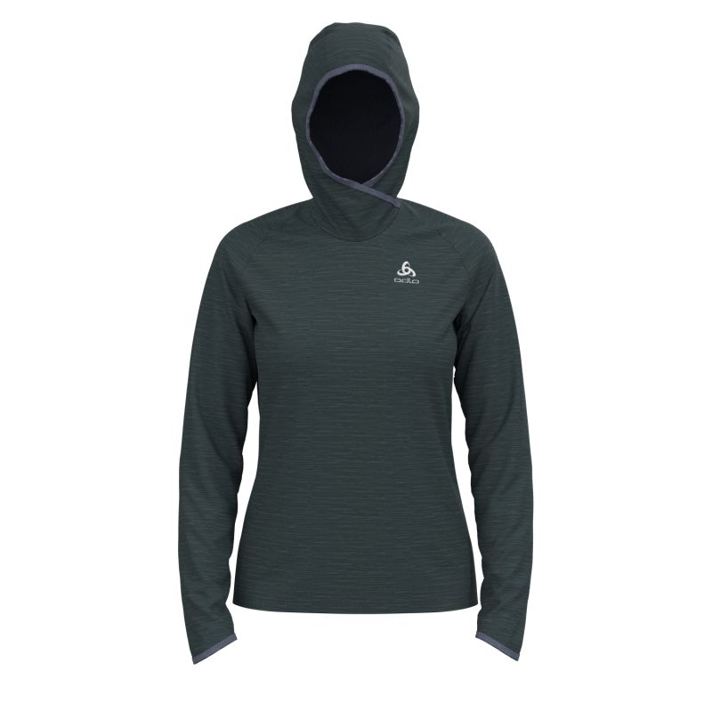 Donna Odlo Maglione Run Easy Warm (India Ink Melange)