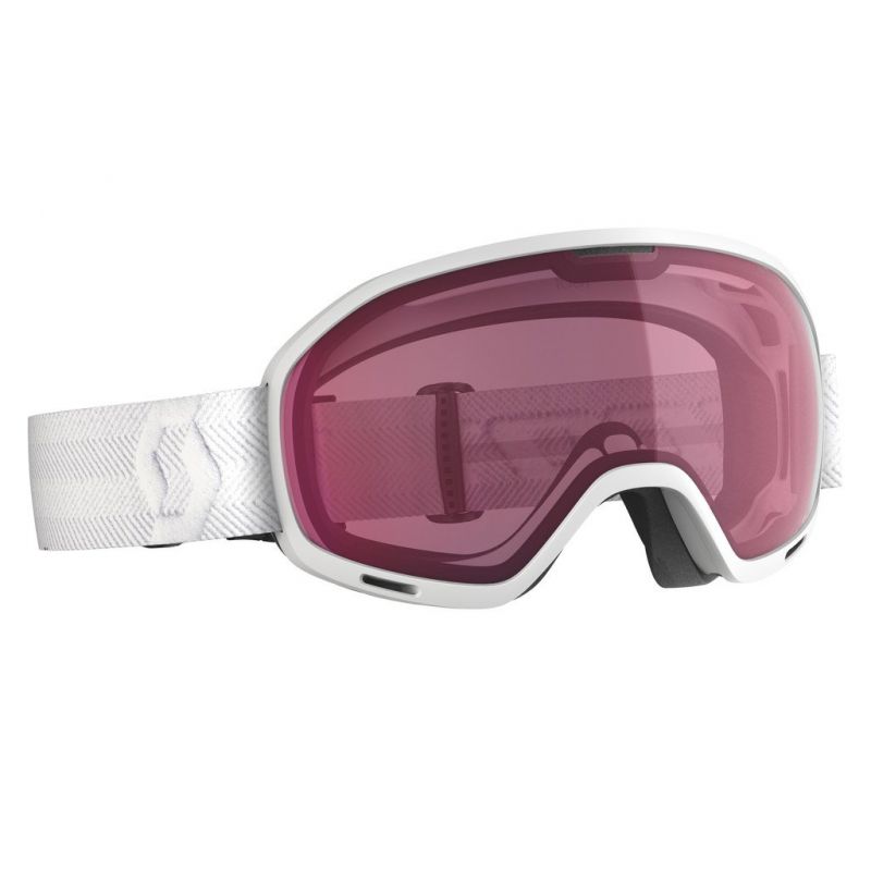 Maschera da sci Scott SCO Goggle Unlimited II OTG (bianco minerale)
