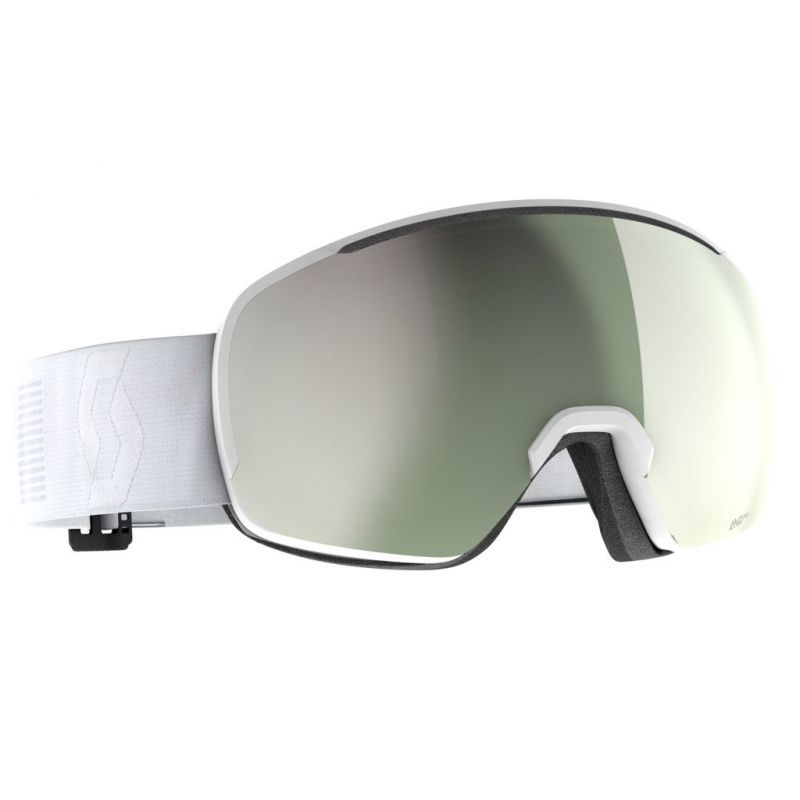 Skimaske Scott SCO Goggle Sphere OTG AMP pro (mineralhvit)