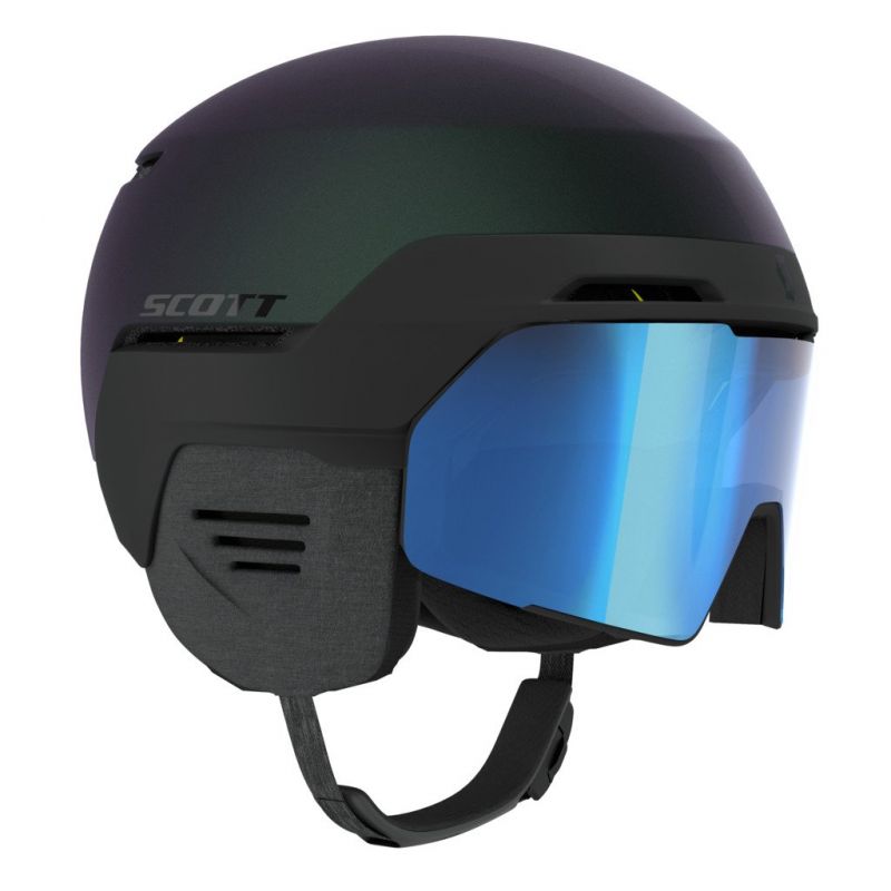 Skidhjälm Scott SCO Helmet Blend Plus (svart/auroragrön)