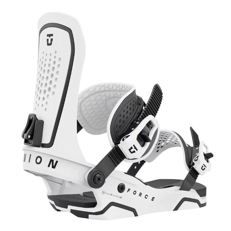 Attacco da snowboard Union FORCE (bianco)