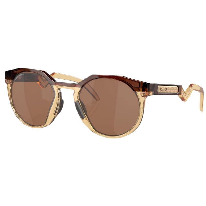 Occhiali da sole Oakley Kylian Mbappé Signature Series HSTN (DARK AMBER/LIGHT CURRY) Cat. 3