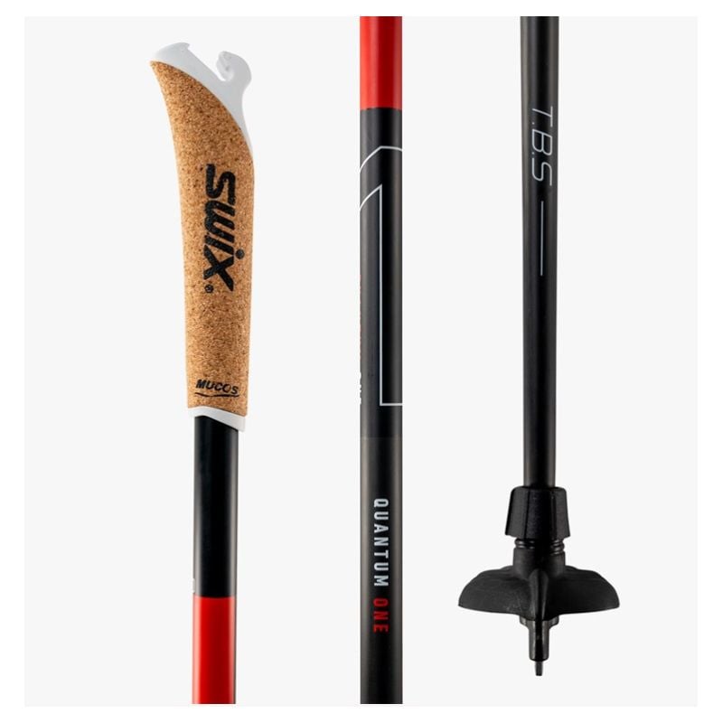 Nordic ski poles SWIX Quantum Q1 pole (black)