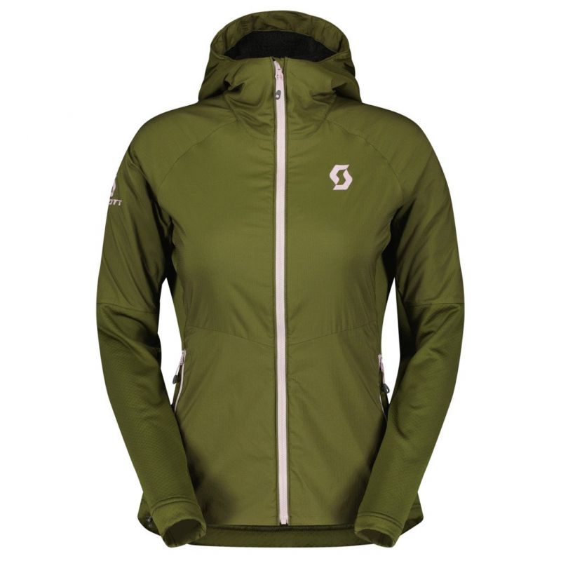 Giacca Scott Hoody Explorair Alpha (verde abete/rosa) Donna