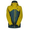 Heren ski jas Scott Vertic 3L (savana groen/aruba groen)