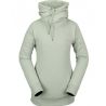 Sudadera con capucha para mujer Volcom TOWER P/O FLEECE (SAGE FROST)
