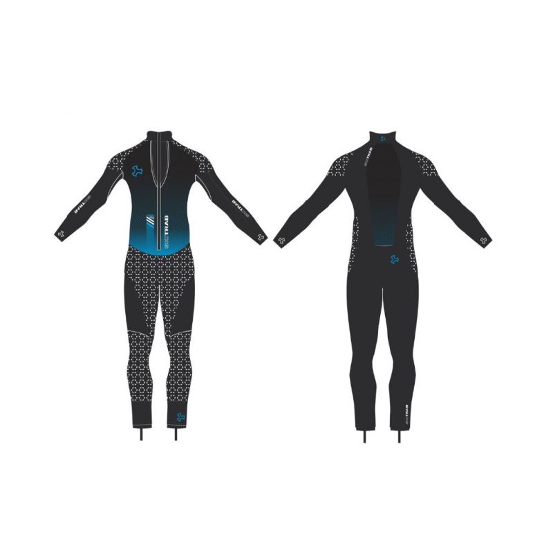 Combinaison de ski de randonnée SKITRAB GARA AERO TRACKSUIT (bleu/noir) Homme 